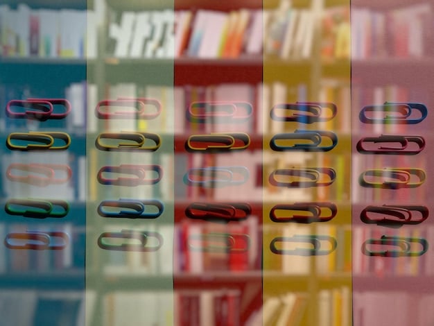 A detailed close-up of a meticulously organized binder filled with coupons, separated by category, with a magnifying glass highlighting expiration dates and potential stacking opportunities.