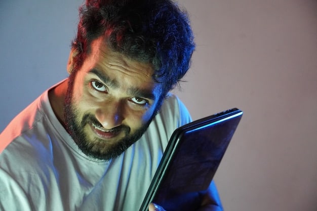 A split-screen image. On one side, a person looks concerned while looking at their internet bill. On the other side, a person looks relieved while using a laptop, seemingly connected and working on it, symbolizing before and after the ACP benefits.