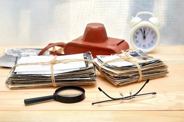 A close-up shot of various receipts and documents related to adoption expenses, such as agency fees, legal costs, and travel expenses. The image should convey the importance of keeping detailed records.