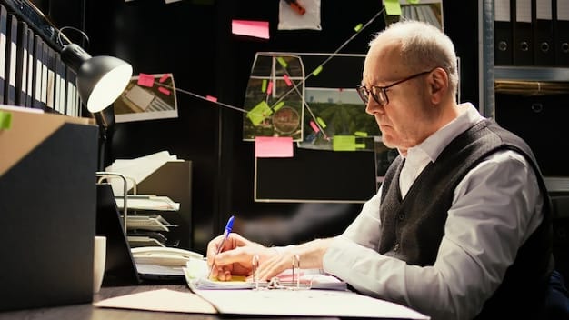A business owner or HR manager reviewing a spreadsheet with employee salaries and overtime calculations, highlighting the importance of accurate wage and hour record-keeping.