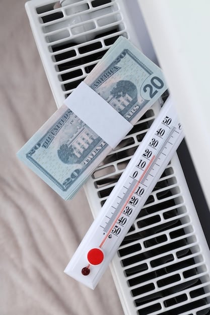 A close-up of an energy-efficient HVAC system installed in a home, highlighting the potential savings and tax credits available for such upgrades.
