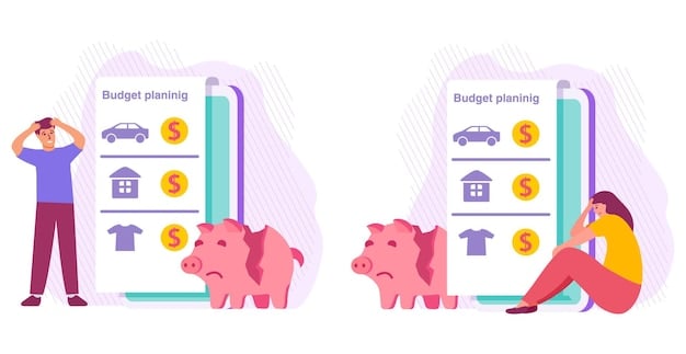 A visual representation comparing two bar graphs. One showing expenses with high debt payments and the other showing expenses with those payments directed towards savings/investments.