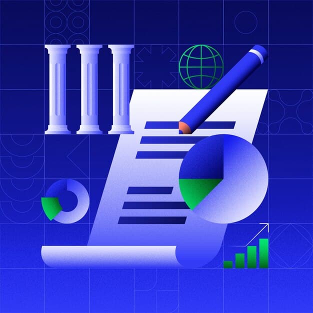 A stylized depiction of a legislative document or policy brief with graphs illustrating financial allocations, specifically highlighting education and special needs, held by hands wearing professional attire to indicate policy-making.