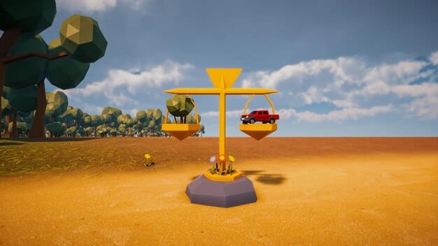 A visual metaphor for risk assessment, perhaps a scales balancing geopolitical factors and economic benefits, with data points representing market entry and exit strategies for businesses.
