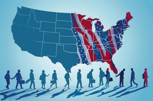A map of the United States where states with significant improvements in graduation rates are highlighted in green, with labels indicating the percentage increase, showcasing which states are seeing the biggest improvements in terms of Latest Data on Graduation Rates in the US.