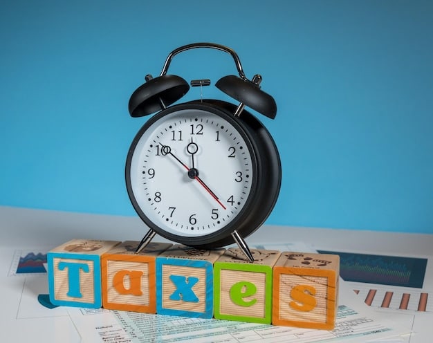 A digital calendar or clock displaying an urgent 