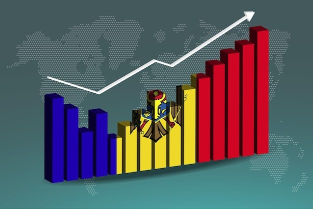 A detailed financial chart showing a steady upward trend, overlaid with a subtle NBA logo, representing the long-term growth of the league's finances and salary cap.