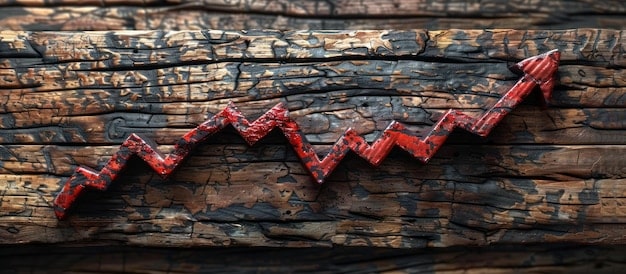 A close-up shot of a graph trending downwards, symbolizing an economic downturn. The graph is set against a blurred background of a bustling city, highlighting the real-world impact of economic risks on businesses and the economy. This visual emphasizes the need to understand What are the Key Business Risks US Companies Should Prepare for in the Next Quarter?.